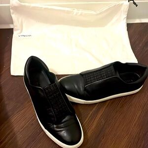 Vince Leather Slip-on Sneaker, Women’s 11